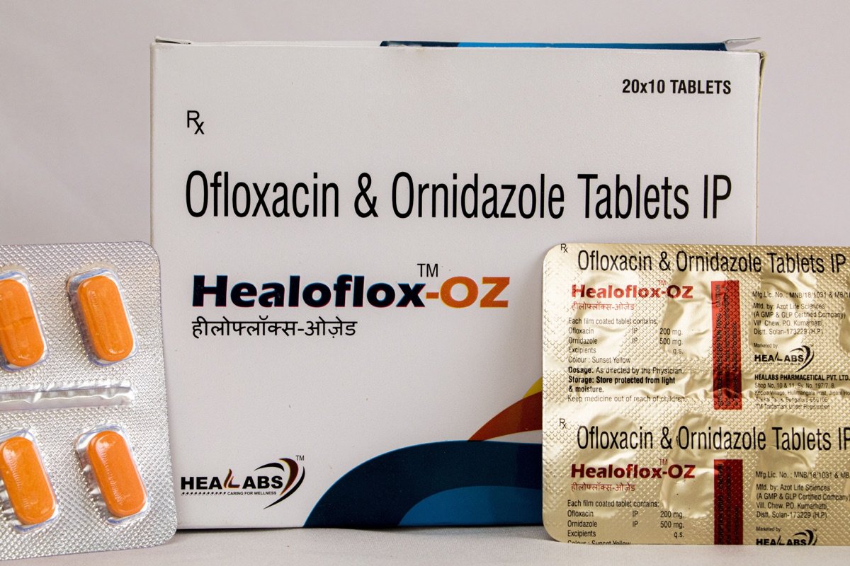 Healoflox-OZ Tablets — Tablet by Heal Labs