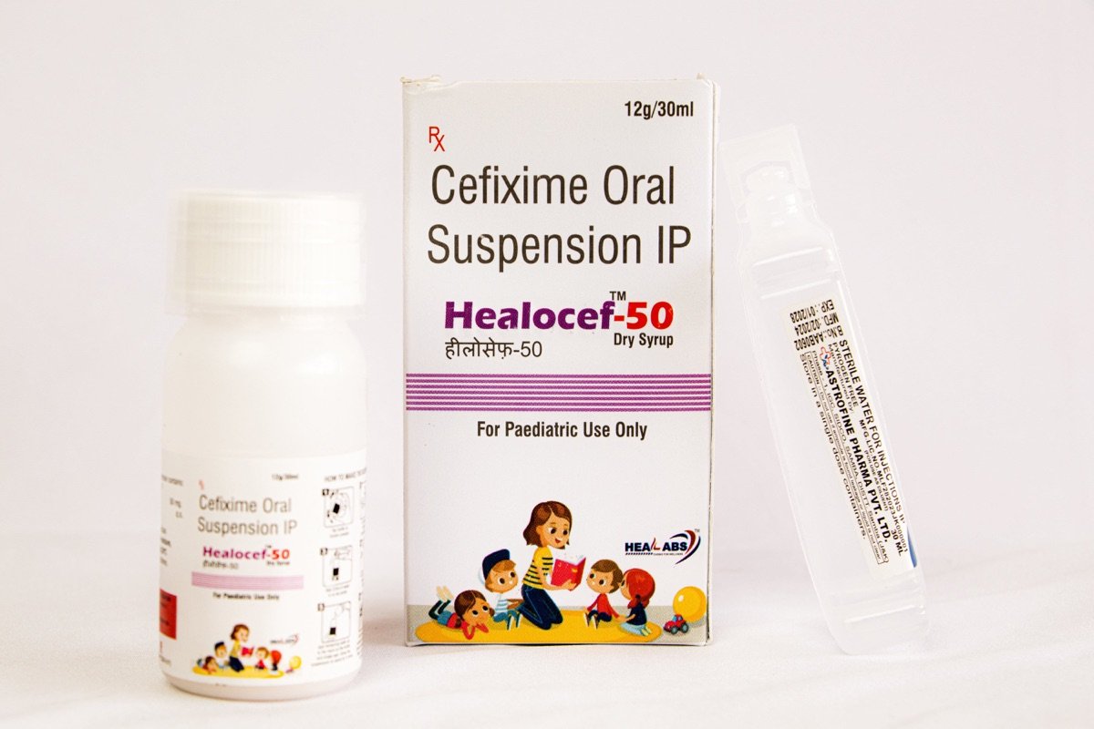 Healocef-50 Suspension — Suspension by Heal Labs