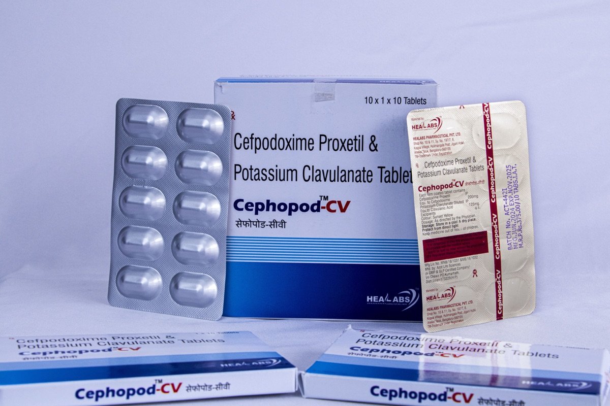 Cephopod-CV Tablets — Tablet by Heal Labs