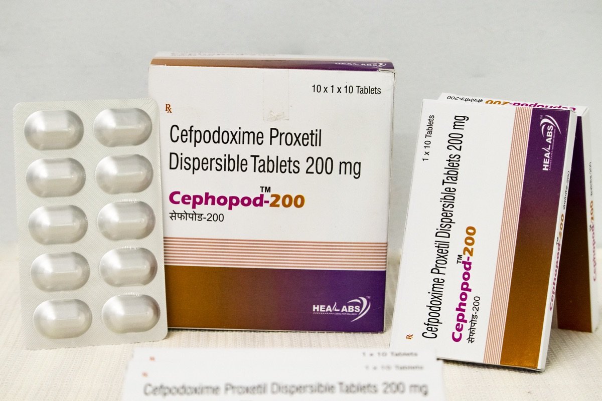 Cephopod-200 Tablets — Tablet by Heal Labs