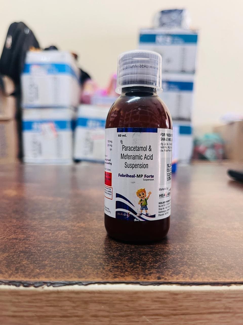 Febriheal-MP Forte Suspension — Suspension by Heal Labs